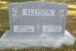 Gladys <I>Olin</I> Allison 