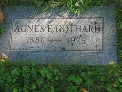 Agnes E. <I>Dillahunt</I> Gothard 