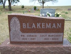 Lucy Margaret <I>Singleton</I> Blakeman 
