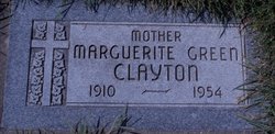 Marguerite <I>Green</I> Clayton 