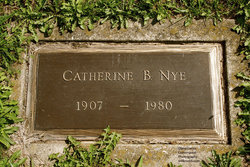 Catherine Bernice <I>Sharkey</I> Nye 