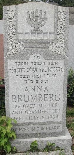 Anna “Annie” <I>Bellin</I> Bromberg 