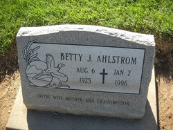 Betty Jean <I>Bell</I> Ahlstrom 