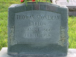 Thomas Stoneman Barlow 