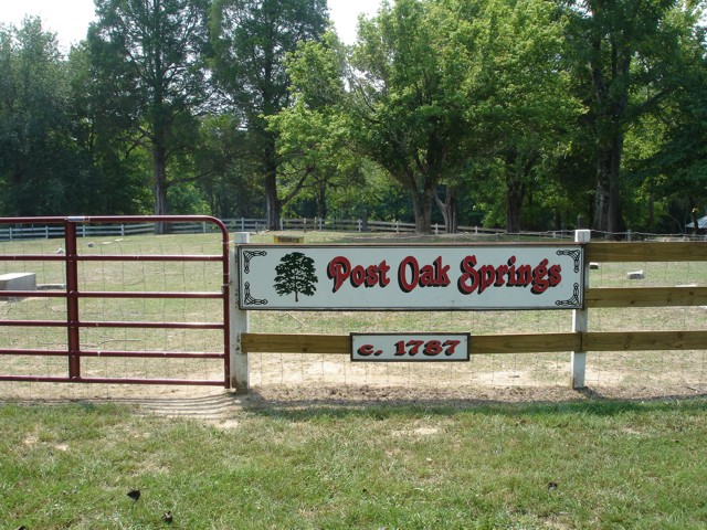 Post Oak Springs Burial Ground