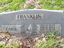 Carol Franklin 