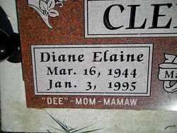 Diane Elaine <I>Lang</I> Clements 