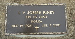 L V Joseph Riney 