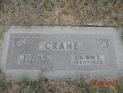 Dr William Elvin Crane 