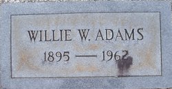 Willie Watson Adams 
