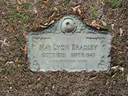 Mary Margaret “May” <I>Lyon</I> Bradley 