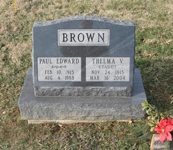 Thelma Viola <I>Staudt</I> Brown 
