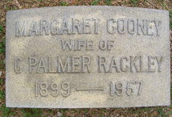 Margaret <I>Cooney</I> Rackley 