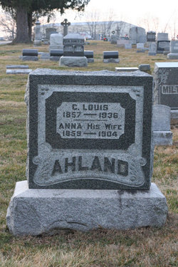 Anna <I>Eberhardt</I> Ahland 
