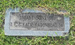 Infant Daughter Cadenhead 