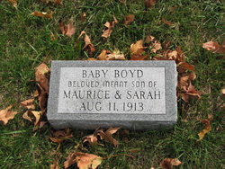 Infant Son Boyd 