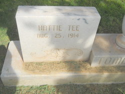 Hattie Tee <I>Groves</I> Tomlinson 