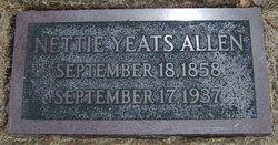 Nettie <I>Yeats</I> Allen 