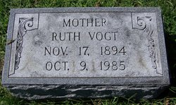 Ruth <I>Negus</I> Vogt 