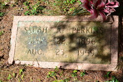 Sarah Alice <I>Arbogast</I> Perkins 