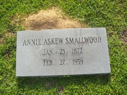 Annie Sue <I>Askew</I> Smallwood 