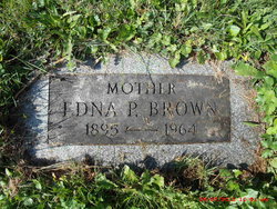 Edna P <I>O'Neill</I> Brown 