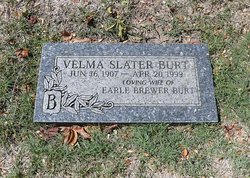 Velma Ethel <I>Slater</I> Burt 