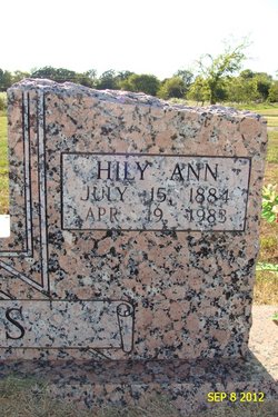 Hily Ann Magdalene <I>Bratton</I> Adams 