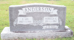 Rebecca Louise <I>Garner</I> Anderson 