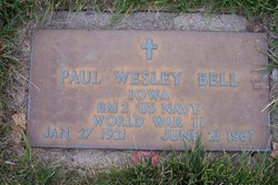 Paul Wesley Bell 