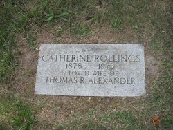 Catherine “Kate” <I>Rollings</I> Alexander 