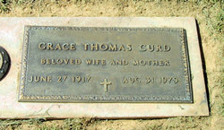 Grace <I>Thomas</I> Curd 