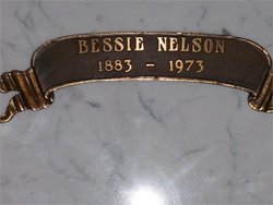 Bessie <I>Tolbert</I> Nelson 