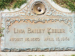 Lina <I>Bailey</I> Keeler 