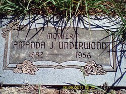 Amanda Jeanetta “Mandy” <I>Wiggs</I> Underwood 