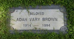 Adah Vary <I>Mills</I> Brown 