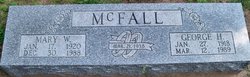 Mary W. <I>Jones</I> McFall 