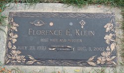 Florence Eleanor “Flo” <I>Kroening</I> Klein 