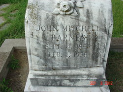 John Mitchell “Mitt” Barnes 