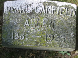 Pearl <I>Canfield</I> Allen 