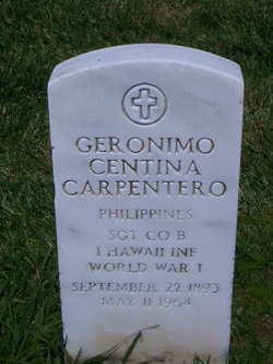 Geronimo Centina Carpentero 