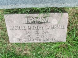 Lucille <I>Moxley</I> Campbell 