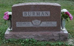 Elizabeth <I>McNeeley</I> Burman 