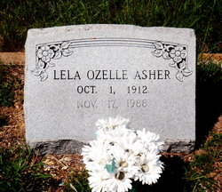 Lela Ozelle Asher 