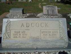 Ollie Lee <I>Scott</I> Adcock 