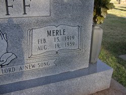 Merle Eugene Taff 