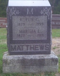 Martha Lucretia <I>Feeler</I> Matthews 