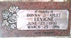 Donna June <I>Aplet</I> Levigne 