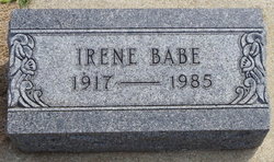 Irene Augusta <I>Bryant</I> Babe 