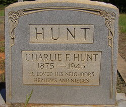 Charles F. “Charlie” Hunt 
